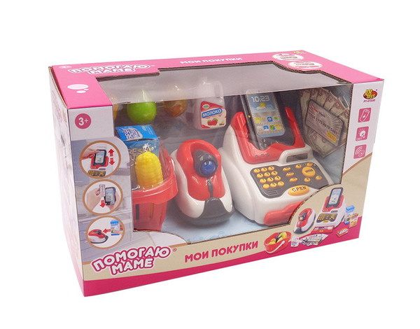 ABtoys PT-01030 Касса в наборе с аксессуарами, звуковые и световые эффекты