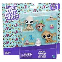 Hasbro C2099 LPS S1 Игровой набор Семья петов, Обезьянки