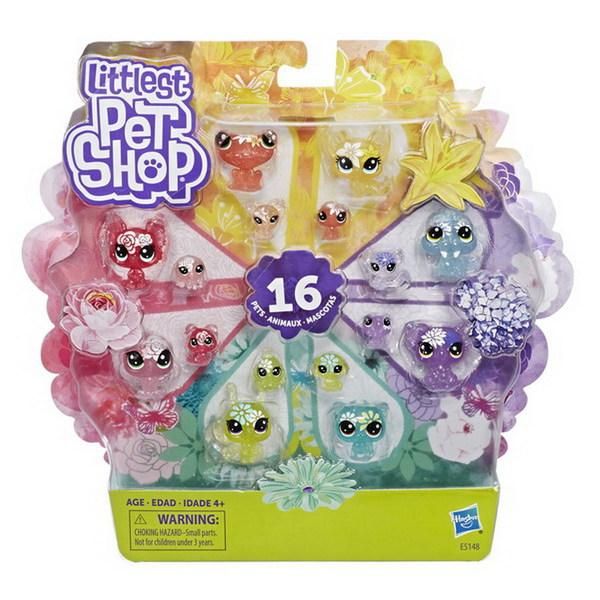 Hasbro E5148 LPS Набор игровой "Букетный набор петов", 16 штук