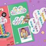 Lego DOTs 41905 Конструктор Лего Дотс Подставка для украшений «Радуга», 213 деталей