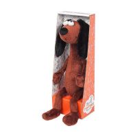 Maxitoys MT-042017-4-22 Мягкая игрушка Гнутики Барбос-Черный нос, 22 см