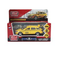 Технопарк VESTA-CROSS-T Коллекционная металлическая модель Машина "Lada Vesta SW Cross" такси