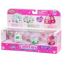 Moose 56643 Машинки Cutie Car S1 с мини-фигурками Шопкинс Конфетный микс