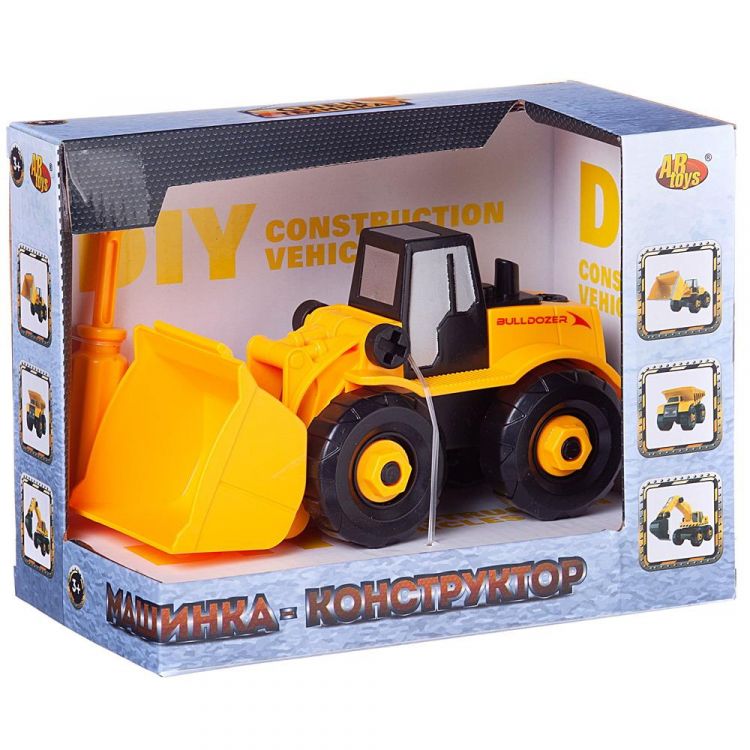 ABtoys (АБтойс) C-00459 Машинка ABtoys Спецтехника "Строительная техника" Трактор, с отверткой ABtoys (АБтойс) C-00459 Машинка ABtoys Спецтехника "Строительная техника" Трактор, с отверткой