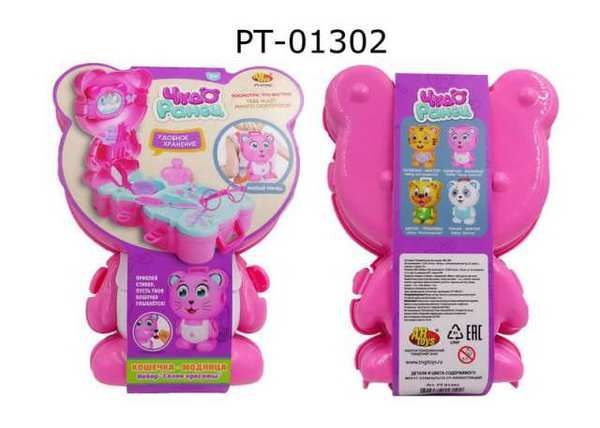 ABtoys PT-01302 Чудо-ранец Кошка-модница Набор "Салон красоты"