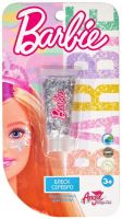 Barbie Barbie03-02 Набор косметики для девочек Barbie Блеск для лица "Серебро"