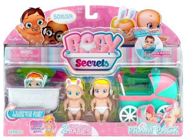 Zapf Creation 930151 Набор BABY Secrets с коляской