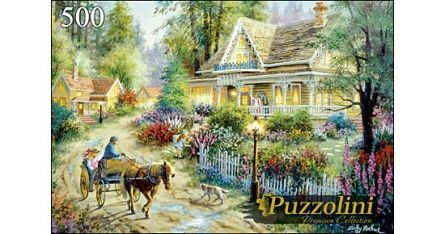 Puzzolini 7696 Пазл Ники Боэм Лето в деревне, 500 элементов