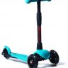 Buggy Boom Alfa 003-21MIX Самокат детский трехколесный АЛЬФА, светящиеся колеса, с регулируемой складной ручкой