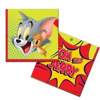 ND Play 286139 Салфетки бумажные ND Play Tom&amp;Jerry трехслойные, 12 штук