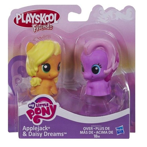 Hasbro B1910 MLP Набор из пластизоля Applejack и Daisy Dreams, 2 шт 