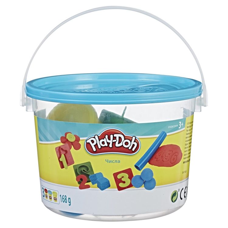 Hasbro 23326 Play-Doh Мини-ведерко Числа