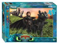 СТЕП ПАЗЛ 91174 Пазл STEP puzzle Как приручить дракона - 3 DreamWorks 35 элементов