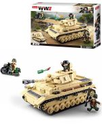 Sluban M38-B0693 Конструктор Sluban 2в1: Wwii Танкист