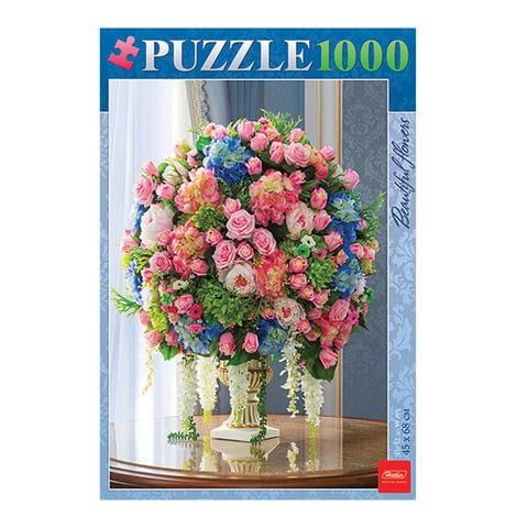 Hatber 1000ПЗ2-14300 Пазл Hatber Роскошный букет 1000 элементов А2 формат 480х680мм