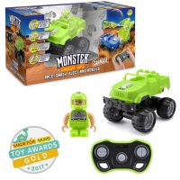 ABtoys (АБтойс) TY6082A Машинка р/у разбивающийся внедорожник "Monster Smash Ups", Cyborg
