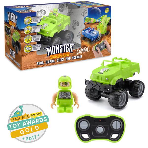 ABtoys (АБтойс) TY6082A Машинка р/у разбивающийся внедорожник "Monster Smash Ups", Cyborg ABtoys (АБтойс) TY6082A Машинка р/у разбивающийся внедорожник "Monster Smash Ups", Cyborg