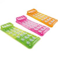 INTEX int58890NP Матрас-бар надувной INTEX "18-Pocket Fashion Mats" (с 18 подстаканниками), 3 цвета в ассортименте, 188х71см