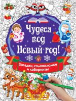 Издательство АСТ 117517-7 Книга Чудеса под Новый год! Загадки, головоломки и лабиринты