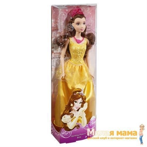 Mattel BBM23 Принцесса в сверкающих нарядах Белль