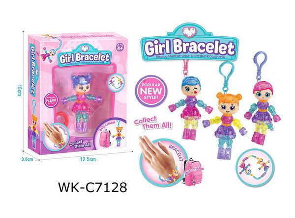 JUNFA 560 Браслеты волшебные "Girl Bracelet" , 12 см в ассортименте JUNFA 560 Браслеты волшебные "Girl Bracelet" , 12 см в ассортименте