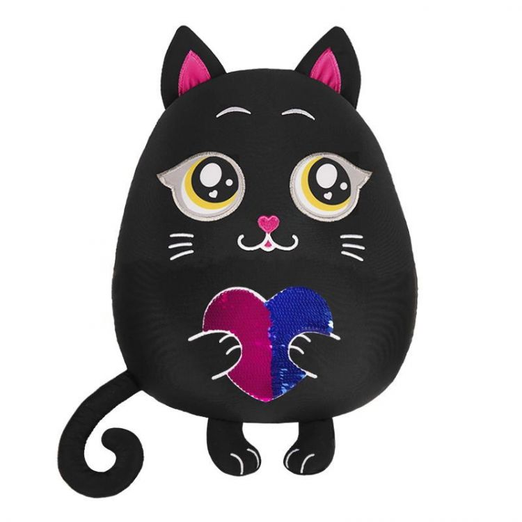 Maxitoys Antistress MT-H072004 Мягкая игрушка Maxitoys Antistress Подушка Кот с Сердцем, 35 см
