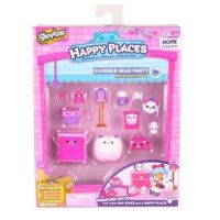Moose 56392 Игровой набоор для декора Happy Places Петкинс «Пижамная вечеринка с мишками»