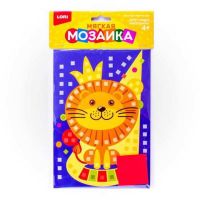 LORI Кэ-001 Мозаика мягкая Малый набор "Лев", 21х15 см