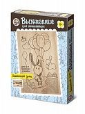 Доски для выжигания с рисунком ЛЕТАЮЩИЙ ЗАЯЦ. 2шт.