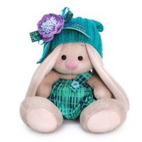 BUDI BASA SidX-339 Мягкая игрушка Зайка Ми Бирюзовый прибой, 15 см