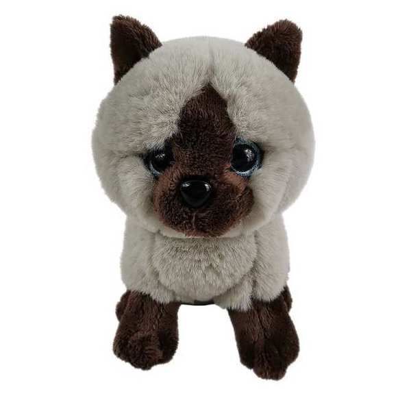 ABtoys M5058 Мягкая игрушка Кошка сиамская, 15 см