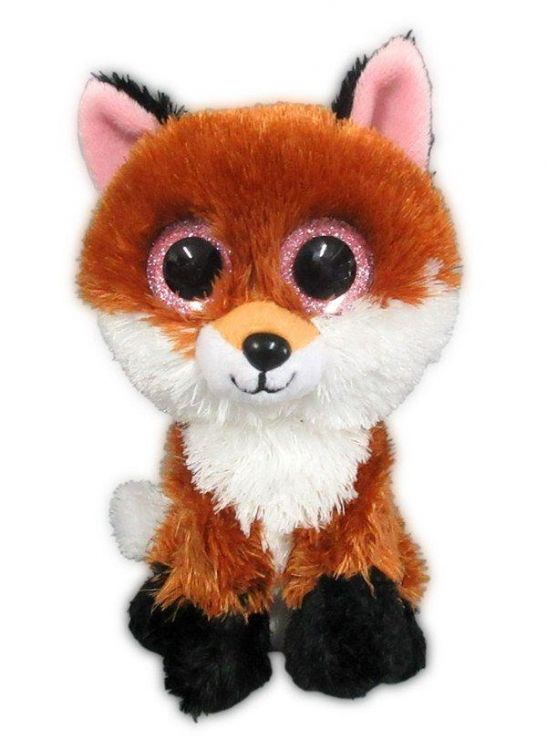 AB toys M0040 Мягкая игрушка Лисичка рыжая, 15 см