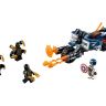 Lego Super Heroes 76123 Конструктор Лего Супергерои Капитан Америка: Атака Аутрайдеров, 167 деталей