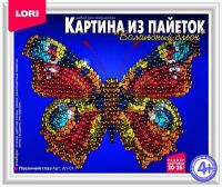Картина из пайеток Павлиний глаз