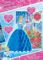РОСМЭН 33735 Аппликация трехмерная "ВОЛШЕБНЫЙ БАЛ ЗОЛУШКИ", Disney