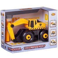 ABtoys (АБтойс) C-00458 Машинка ABtoys Спецтехника "Строительная техника" Экскаватор, с отверткой