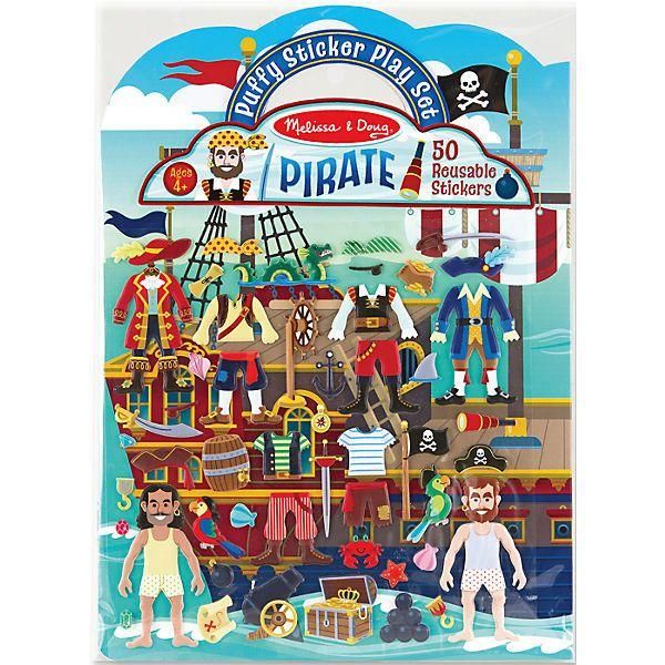 Melissa&Doug 9102 Набор стикеров "Пираты"