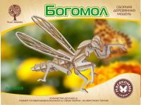 ЧУДО-ДЕРЕВО 8009 Модель деревянная сборная. Мини. Богомол