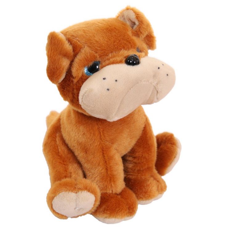 ABtoys (АБтойс) M4943 Мягкая игрушка Abtoys Собачка Бульдог, 15 см