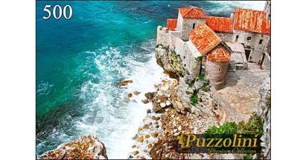 Puzzolini 7680 Пазл Черногория Город Будва, 500 элементов