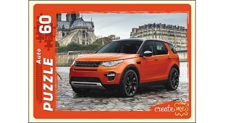 Рыжий Кот П60-0972 Пазл Красный джип, 60 элементов