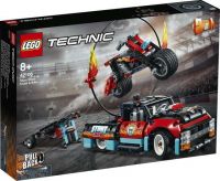 LEGO (Лего) 42106-L Конструктор LEGO TECHNIC Шоу трюков на грузовиках и мотоциклах