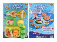 Набор посуды и продуктов "Помогаю Маме", 18 предметов