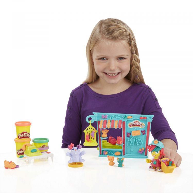 Play-Doh  B3418 Пластилин Город «Магазинчик домашних питомцев»