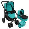 Buggy Boom 9000 Коляска-трансформер для кукол, многофункциональная Amidea, 69*44*73 см