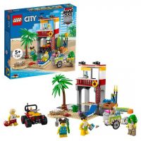 LEGO (Лего) 60328-L Конструктор LEGO CITY Пост спасателей на пляже