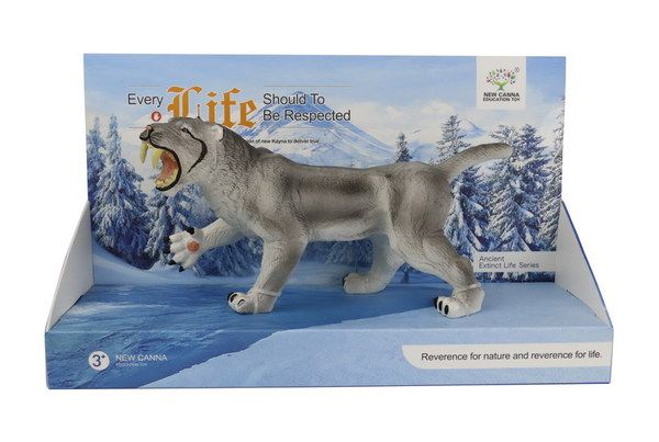 New Canna education toy Х117-SBM Фигурка Саблезубый тигр