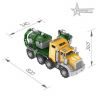 Нордпласт 431524 Мусоровоз "Аризона" с 3-мя контейнерами, 86,5*38*31,5 см