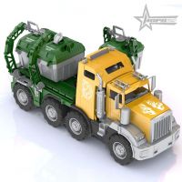 Нордпласт 431524 Мусоровоз "Аризона" с 3-мя контейнерами, 86,5*38*31,5 см