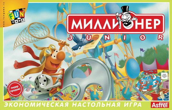 ORIGAMI 00110 Игра настольная  ФГ "Миллионер-юниор"